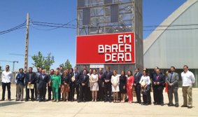 Los participantes en la Asamblea, tras su celebración.